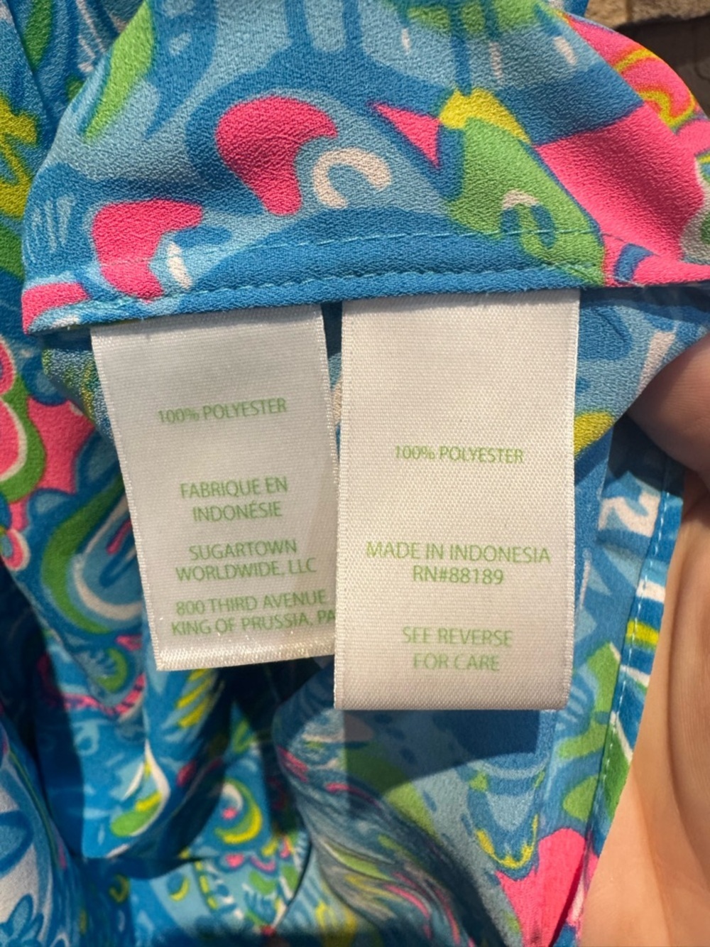 Lilly Pulitzer Zadie top in Lileeze Size M - Picture 5 of 5